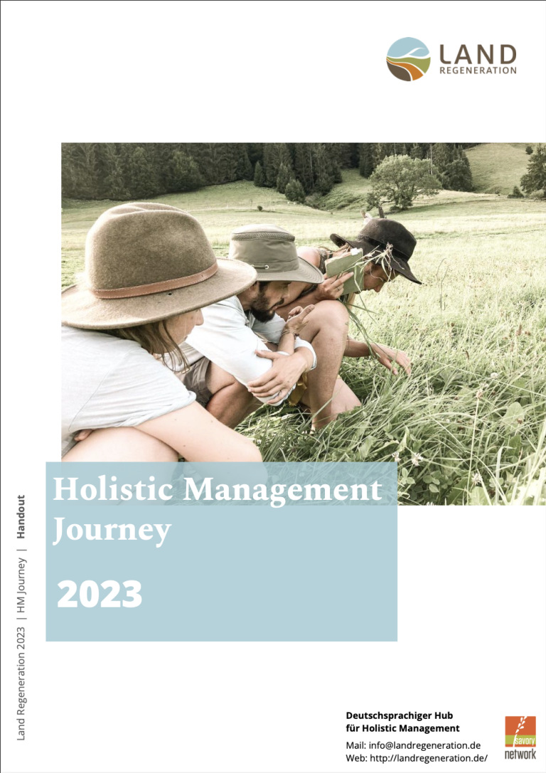 Holistic Management Journey 2023 Cover
